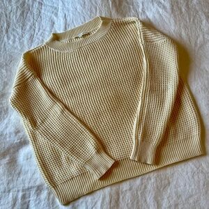 emerson fry daily sweater - ivory organic